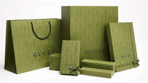 gucci eco friendly packaging.